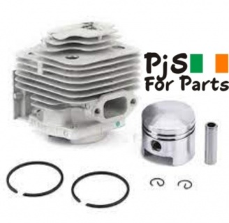 Kit Pistone E Cilindro Per Decespugliatore TL52 BG520 – Alesaggio 44 Mm – Placcato NIKASIL – Ricambio Non Originale